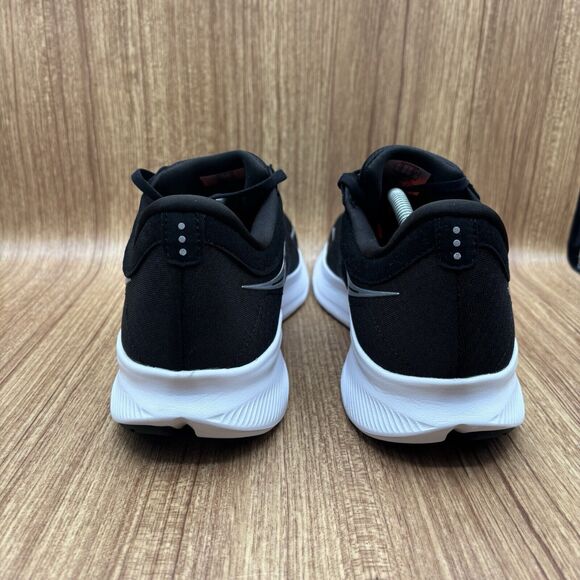 NEW Saucony Ride 16 Men's Black White Running Shoes Size 12 Sneakers - Picture 2 of 8